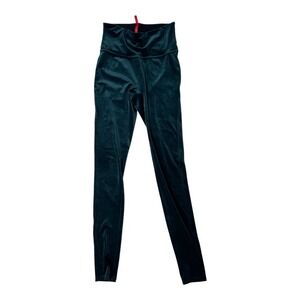 Spanx Velvet Leggings High Waisted Tummy Control Stretch Small‎
